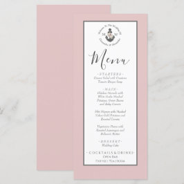 メニュー航海のをテーマにしたフローラいかりほこりっぽいバラピンク メニュー