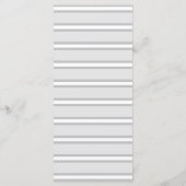 メニュー航海のをテーマにしたフローラいかりシルバーグレー メニュー (裏面)