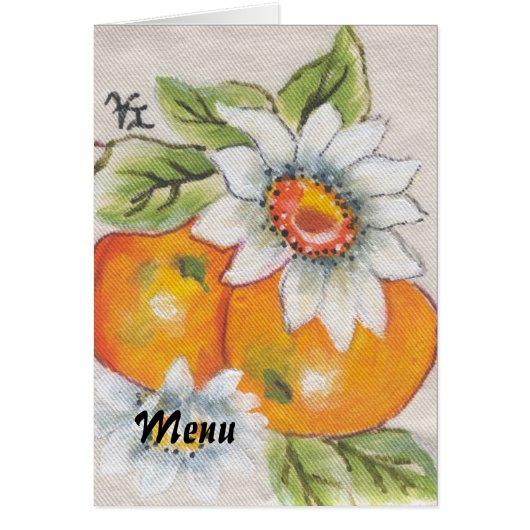 メニュー (正面)