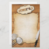 メニュー (正面/裏面)