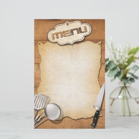 メニュー (スタンド正面)