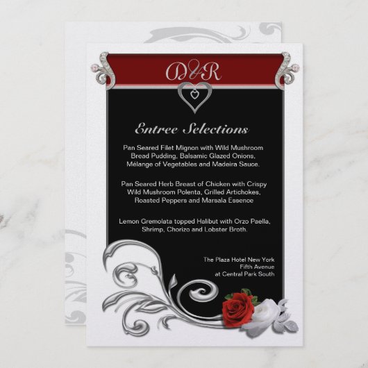 メニュー (正面/裏面)