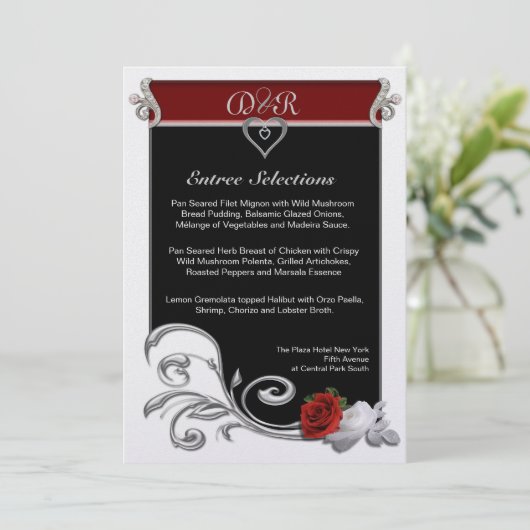 メニュー (スタンド正面)