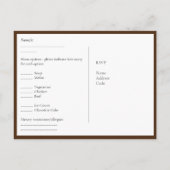 メニュー テンプレートへの返信 | ラスティック サンフラワーズ レース (裏面)