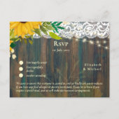 メニュー テンプレートへの返信 | ラスティック サンフラワーズ レース (正面)