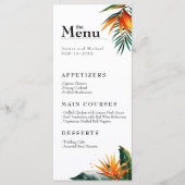 メニュー&ドリンクパラダイスブリスの鳥 メニュー (正面)