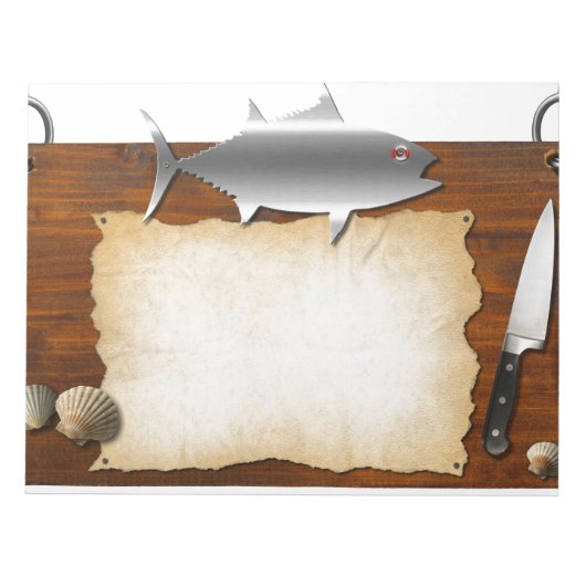 メニュー ノートパッド (正面)