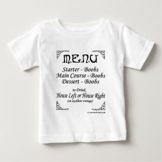 メニュー ベビーTシャツ