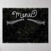 メニュー ポスター (正面)