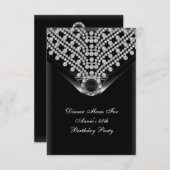 メニューRSVP 1改訂アニーの誕生日招待状 招待状 (正面/裏面)