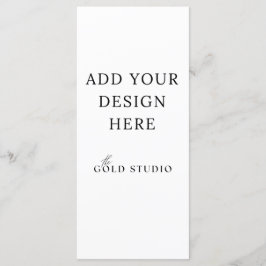 メニュ空白のーテンプレート(4 x 9) メニュー