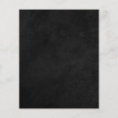 メニュ素朴ー白黒の黒板ライト (裏面)