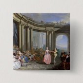 メヌエット 缶バッジ (正面)