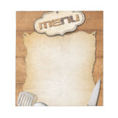 メヌ ノートパッド (正面)