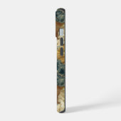 メノウ大理石iPhone/iPadケース iPhone 15ケース (左側面)