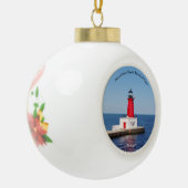 メノミーノースピアースライトオーナメント セラミックボールオーナメント (左)