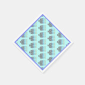 メノラお洒落ーズカクテル紙 スタンダードカクテルナプキン (角)