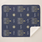 メノラエレガントスシェルパハヌッカブランケット/中 シェルパブランケット (正面(横))