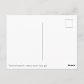 メノルカのフォーネルズ防衛タワー – スペイン ポストカード (裏面)