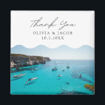 メノルカスペイン結婚式の引き出物ありがとう マグネット<br><div class="desc">メノルカスペイン結婚式の引き出物サンキューマグネット</div>