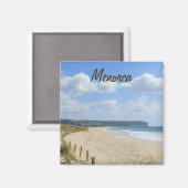 メノルカソンボウビーチ土産 マグネット (正面/裏面)