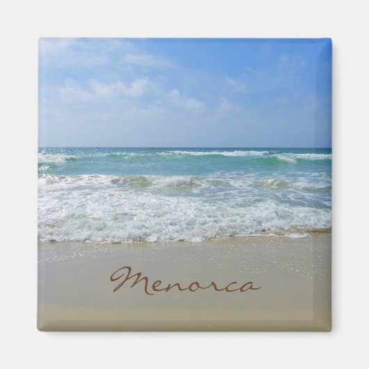 メノルカビーチアンドシーサミナリー マグネット (正面)