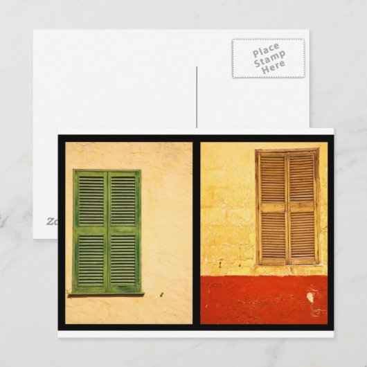 メノルカ色 ポストカード (正面/裏面)