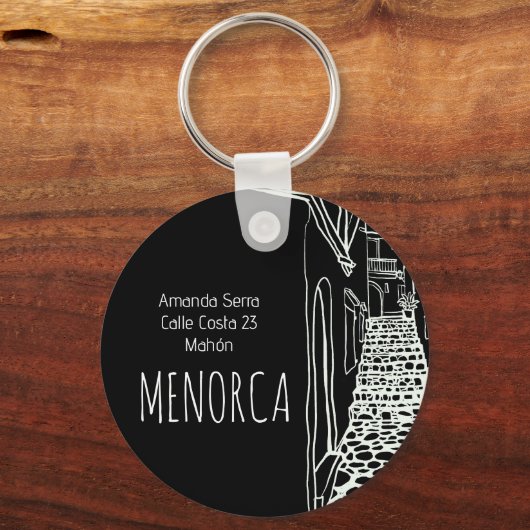 メノルカ キーホルダー (裏面)