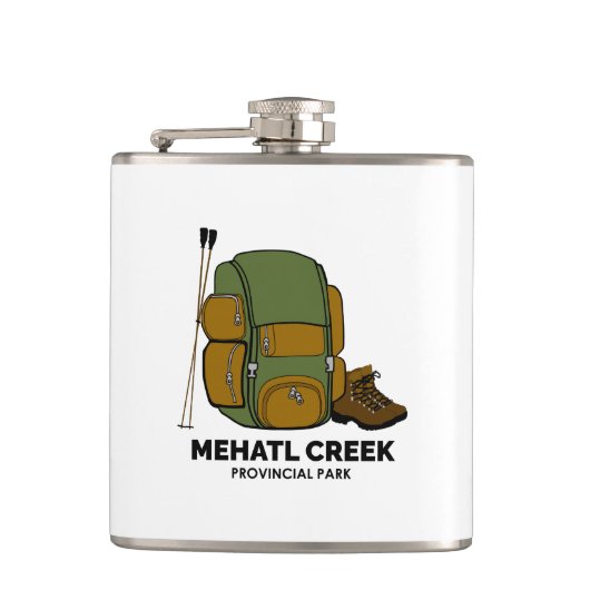 メハトルクリークプロヴィショナルパークバックパック フラスク (正面)