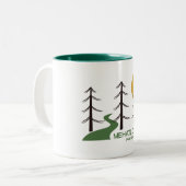 メハトルクリーク地方パークトレイル ツートーンマグカップ (正面左)