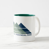 メハトルクリーク地方パークマウンテンサン ツートーンマグカップ (正面右)