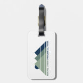 メハトルクリーク地方パークマウンテンサン ラゲッジタグ (裏面縦)