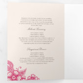 メハモダンディ伝統的インディアン結婚式 プログラム (内部最初)