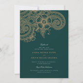 メハモダンディ結婚式招待状 招待状 (正面)