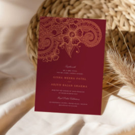 メハモダンディ結婚式招待状 招待状