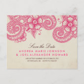 メハモダンンディ日付はがきを保存 案内ポストカード (正面)