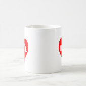 メハートアンチバレンタインデー コーヒーマグカップ (中央)