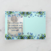 メハー·ババ誠実な人生 カード (内部)