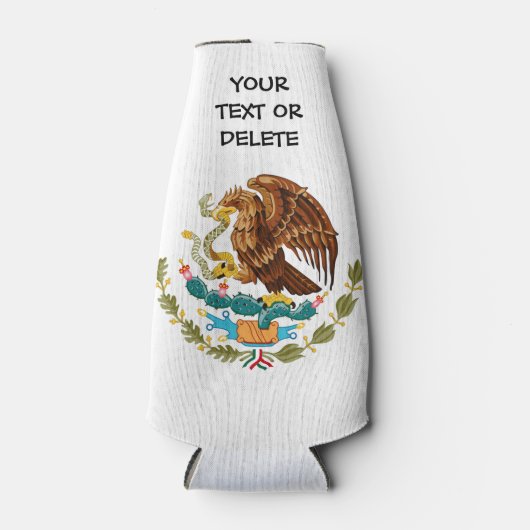 メパーソナライズされたキシカン国旗 ボトルクーラー (正面)