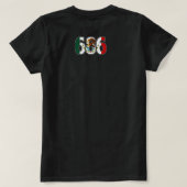 メヒカリ メキシコ カチャニラ Tシャツ (デザイン裏面)
