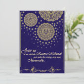 メフェンディ/ヘナ式招待状 招待状 (スタンド正面)