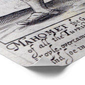 メフメドIIポートレート ポスター (角)