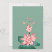 メヘンディ・セレモニーのデジタル招待状 招待状 (裏面)