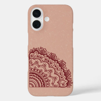 メヘンディ デザイン フォンケース iPhone 16ケース