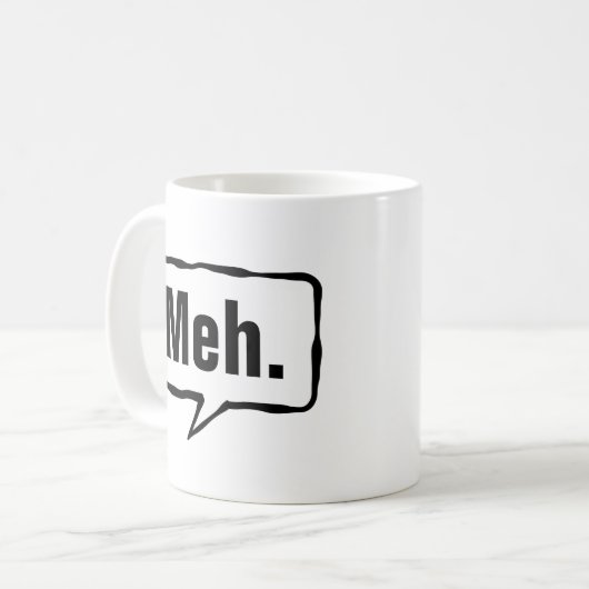 メムグ |家おもしろいやオフィスの無気力引用文 コーヒーマグカップ (正面左)