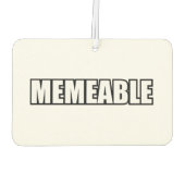 メムブル カーエアーフレッシュナー (裏面)