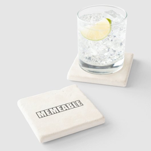 メムブル ストーンコースター (横)