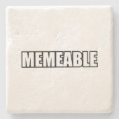 メムブル ストーンコースター (正面)