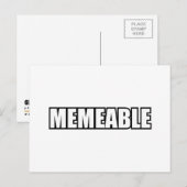 メムブル ポストカード (正面/裏面)