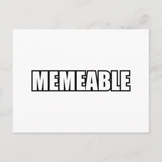 メムブル ポストカード (正面)